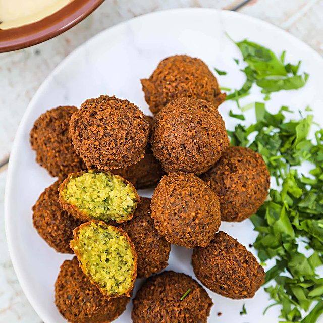 Falafel árabe